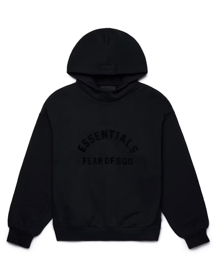 Hoodie Essentials "Jet Black"